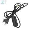 Hot selling Double Button Switch EU Plug Wire met 100% veiligheidsstekker