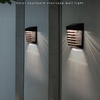  Outdoor Waterdichte Geactiveerde Wandlamp Led Solar Wandlamp Bewegingssensor Tuinverlichting voor Binnenplaats Buitenverlichting