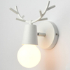 Nordic verstelbare LED Wandlampen kleurrijke cartoon Hertengewei slaapkamer leeslamp muur gemonteerde kinderkamer verlichting E27