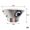 3W 4W 5W LED Aluminium wandlamp Rond Bedlampje Slaapkamer Schansen Wandmontage Verlichtingsarmatuur