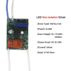 led driver Bare board driver Verlichting Transformers LED downlight plafondlamp onderdelen niet-geïsoleerd Input 220V drive lamp industrie elektronische transformator 220mA indoor Voeding