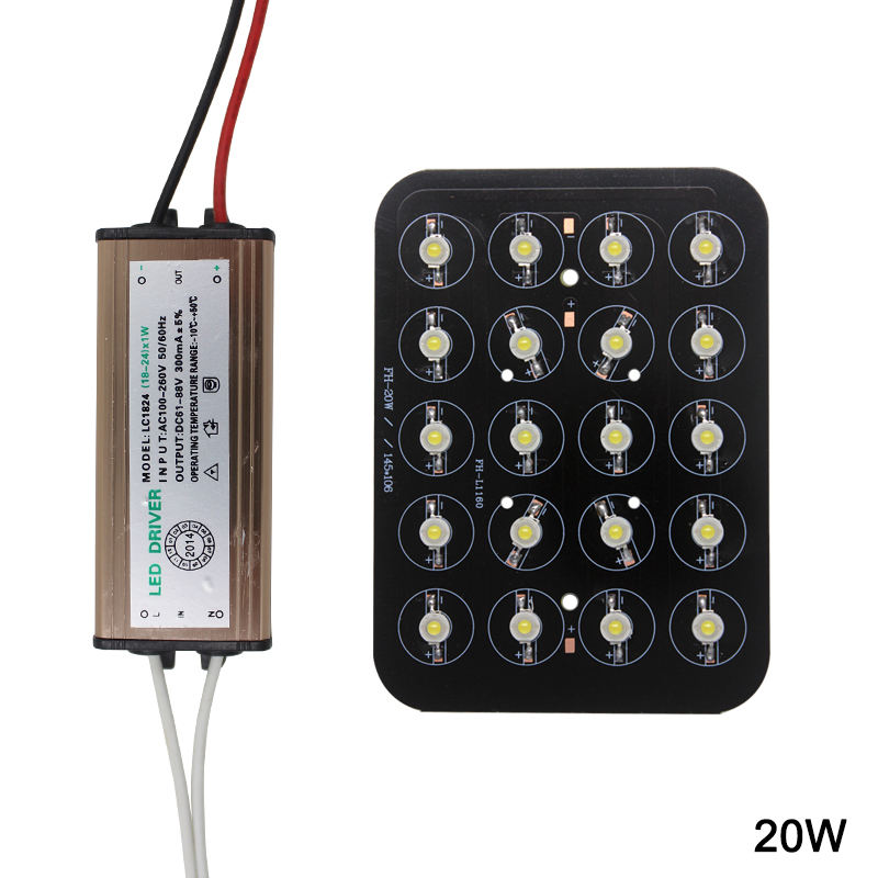 LED Chip 12W 18W 20W 24W 30W 36W 48W High Power Lamp lamp Diodes AC85-265V LED Waterdichte Driver voor Begraven lichten Luminary