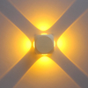 Led Wandlamp 4W Outdoor Led Waterdicht Gebouw Exterieur Poort Balkon Tuin Yard