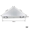LED Wandlamp Rechthoek Nachtkastje Wandlamp Trap Licht Spiegel Licht Indoor Blaker Armatuur Woonkamer Decoratie