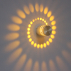 1W 3W fabriek van hoge kwaliteit spiraalgat schans LED wandlamp binnen nachtlampje met de beste service en lage prijs kleedkamer applique led ijdelheid