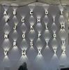 Alfabet Lamp DIY Bedrijf LOGO Alfabet Wandlamp Led Wandkandelaar Outdoor Moderne Led Wandkandelaar Led Wandkandelaar Lights Wall Pack Led Lighting