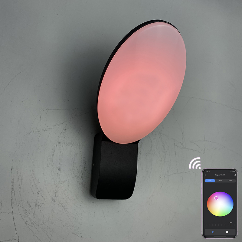 9W slimme wandlamp intelligente lampen led licht app controle led licht app controle app gecontroleerde verlichting Tuya App Buiten wandlamp mobiele telefoon afstandsbediening wandlamp