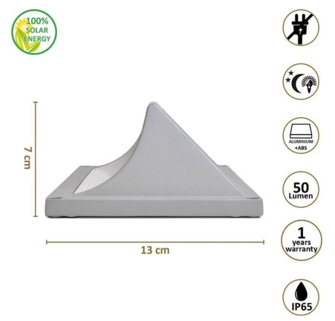 Outdoor Super Heldere Ip65 Waterdichte Huishoudelijke Tuin Yard Decoratie Verlichting Up Down Lichtgevende Solar Wandlamp Licht
