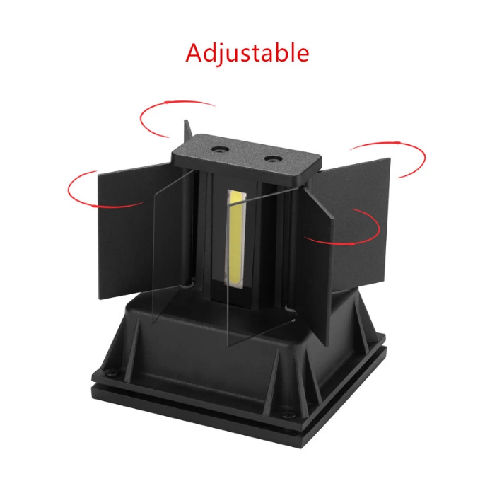 2023 IP65 Waterdichte 12W 20W Indoor Outdoor Led Wandlamp Aluminium Verstelbare Opbouw AC85 ~ 265V led Veranda Licht Blaker