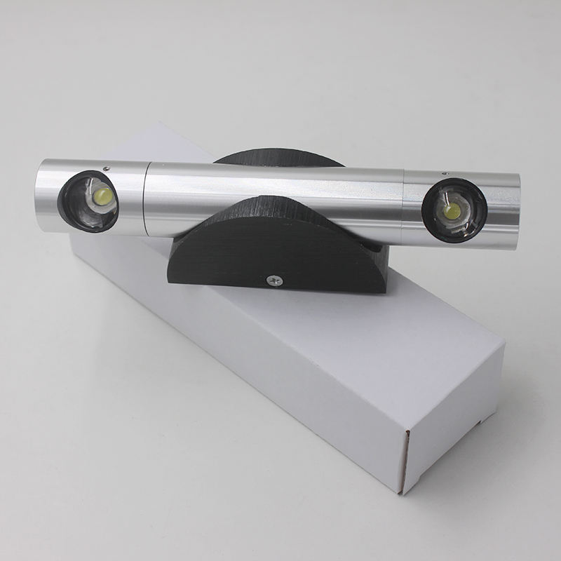 2x3W AC85-265V 360 Graden Rotatie Up Down Wandlamp Armaturen Lezen Wandlamp Indoor voor Woonkamer Leeszaal