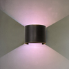 Nordic Moderne 12W Wandlamp Waterdicht Ip65 Led Aluminium Outdoor Up Down Wandlamp Voor Tuin Hotel Lichtgevende wandmontage