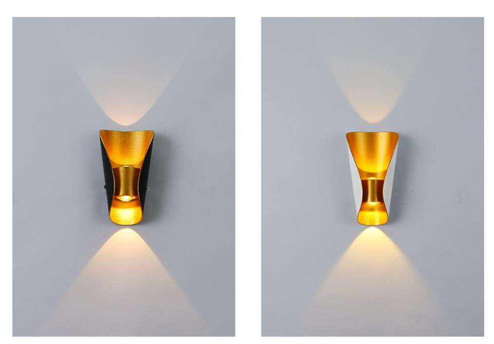 Decoratieve Lamp Led Wandlamp Lamp Grote Boot Waterdichte Wandlamp Buiten Nachtlampje Eenvoudig Aluminium