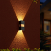 Topkwaliteit tuin Ip65 waterdichte aluminium rechthoek buiten led wandlamp wandmontage