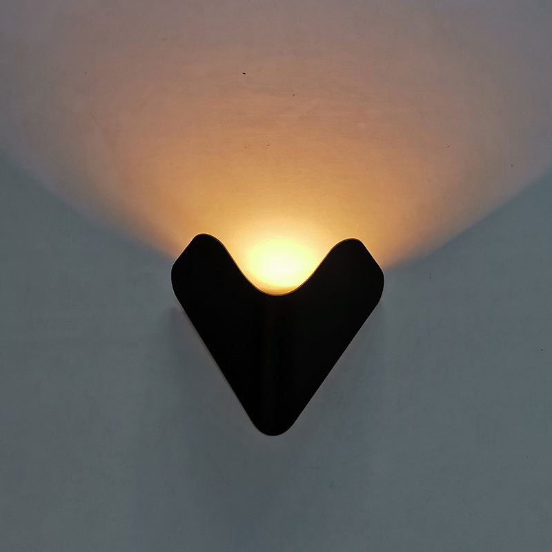 Nieuwe 3W Nieuwe Led Wandlamp COB Wandlamp Nachtkastje Slaapkamer Muur Decor Kunst voor Woonkamer En Hotel Decoratie