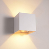 Outdoor Garden 12W Verstelbaar omhoog en omlaag wandlamp Bewegingssensor Wandlamp