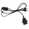 lampaccessoires EU-stekkerdraad 1,8 m draad met 303 schakelaar Factory Direct lichtdraad