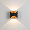 Versieren Modern Eigentijds Tuin Aluminium Buiten Wandlamp Up Down LED Wandlampen GU10 360 Graden
