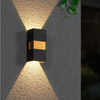 2023 Waterdichte Outdoor Wandlamp Led Lange Wandlamp IP65 Aluminium Licht Tuin Villa Veranda Blaker Licht 110V 220V Blaker Armatuur