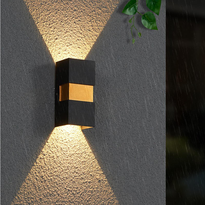 2023 Waterdichte Outdoor Wandlamp Led Lange Wandlamp IP65 Aluminium Licht Tuin Villa Veranda Blaker Licht 110V 220V Blaker Armatuur