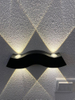 Decoratieve led light wandlamp met 4 baarden en outdoor nachtlampje led decoratieve wandlamp waterdicht