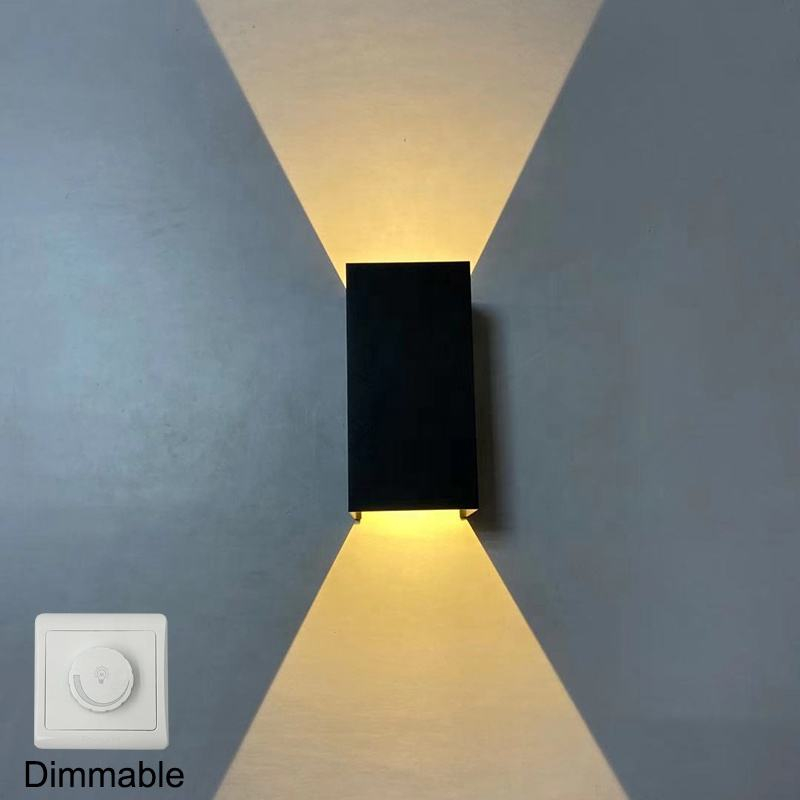2023 Nieuwste Tuya 9W Wandlamp Licht App Controle Smart Outdoor Verlichting Acryl Wandmontage Licht Led Smart wandlampen Blaker