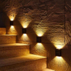 Solar Night Light Outdoor Tuinmuur Waterdicht Licht 2LED Up en Down Lighting Outdoor Decoratief GardenTerrace Balkon