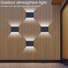Hot Koop IP65 Waterdichte Home LED Solar Light Bewegingssensor Outdoor Solar Beveiliging Wandlamp Solar Light Wandmontage