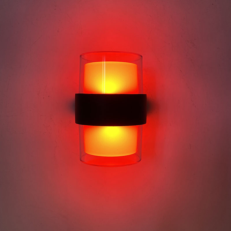 Tuya APP Industriële decoratie IP65 waterdichte Outdoor led wandlamp wandlamp Op en neer wandlamp met fabrieksprijs