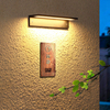 Outdoor Wandlamp opgenomen LED Lange Moderne IP65 Licht Tuin Binnenplaats Balkon Blaker Armatuur 110V 220V buiten wandkandelaar
