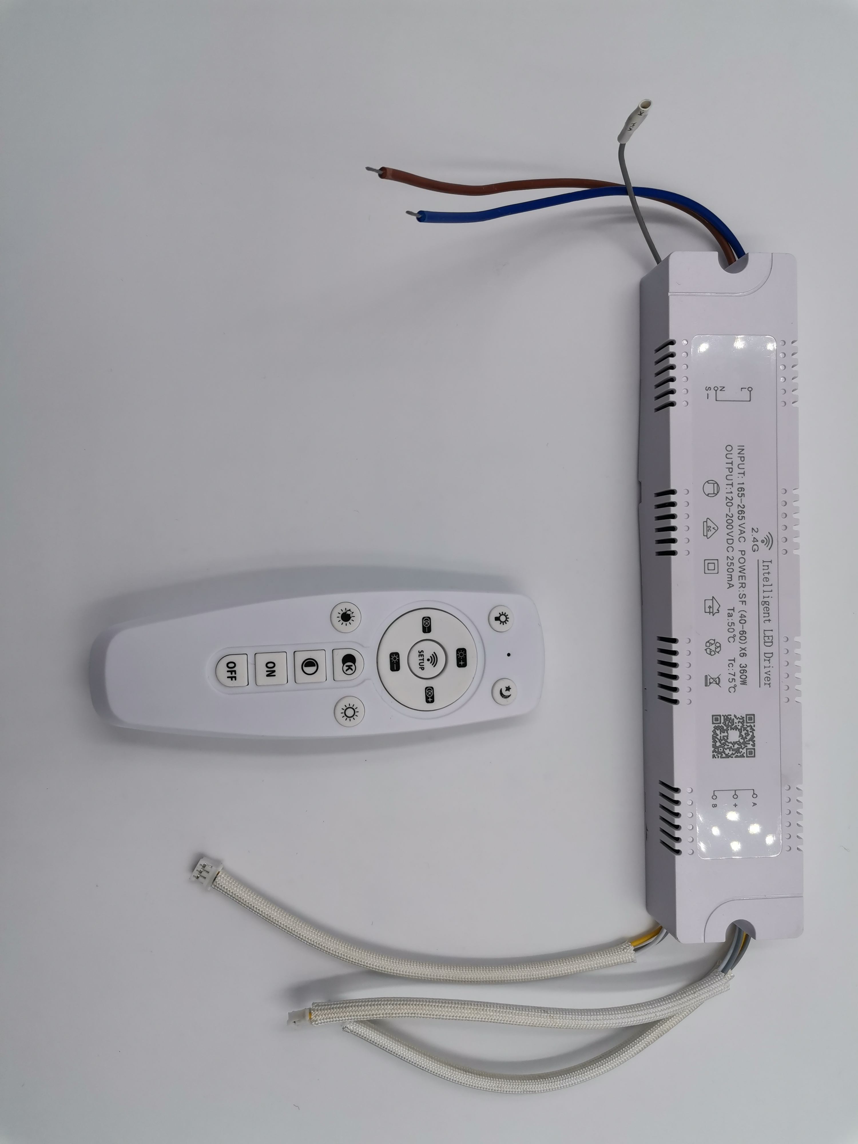 Tuya APP Gateway Compatibel Zigbee Smart Dip Dimming Power Driver 2.4G app controle en controller