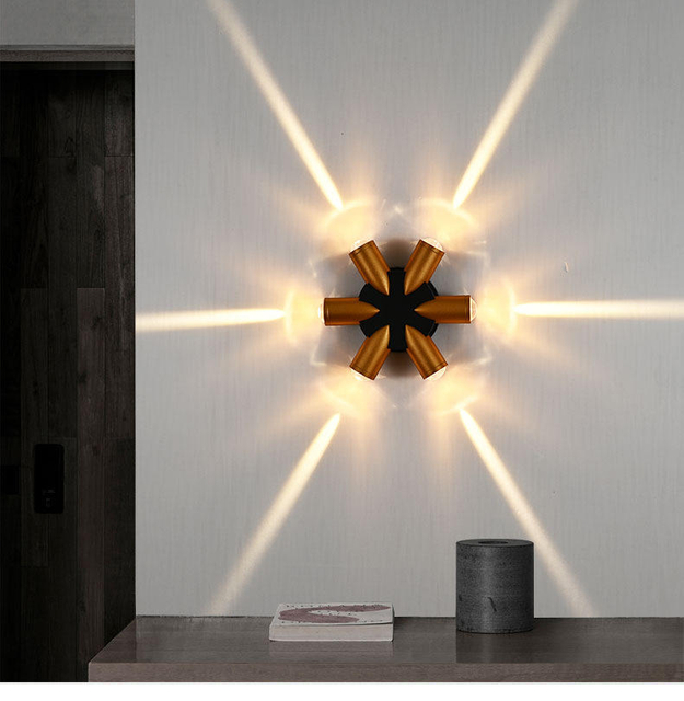 Moderne Eenvoudige Creatieve Outdoor Waterdichte Wandlamp LED Binnenplaats Lampen Poort Lamp Terras Balkon Wandlamp