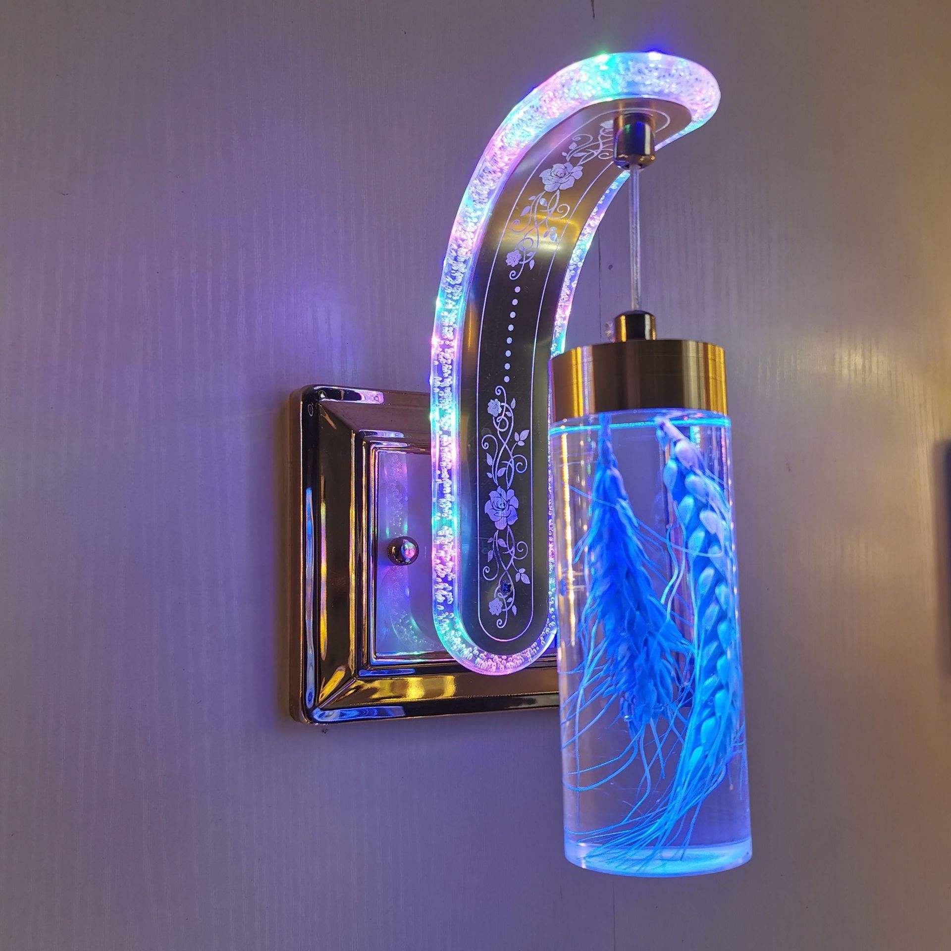 Moderne Acryl Indoor Wandlamp LED Slaapkamer bedlampje Blaker Wandlamp Warm Wit Koud Wit Voor Slaapkamer Gang Trappen