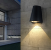 LED-wandlamp met enkele kop Waterdicht IP65 Tuin Ganglamp Buitenshuis Blaker Licht AC85-265V