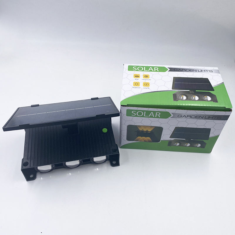 Creatieve tuin straat binnenplaats IP65 Waterdicht Alles In Een Zonnepaneel Smart Motion Sensor Led Lampen Outdoor Wandlamp Solar