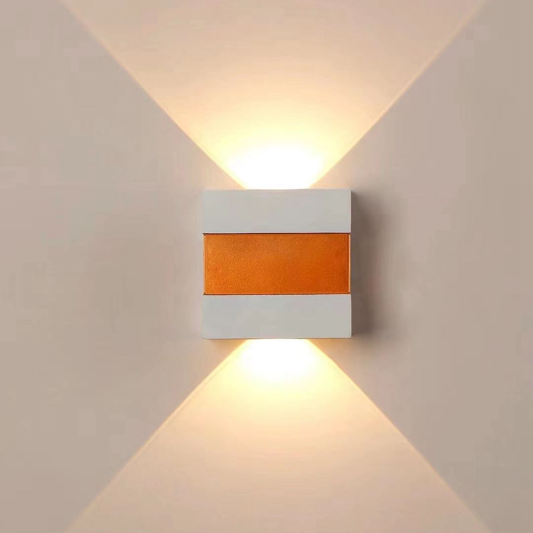 Home Decor 6W 12W Led Wandlamp Indoor Outdoor Waterdichte Aluminium Tweekoppige Wandlamp Voor Tuin veranda Slaapkamer Trappen Lichten