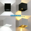 IP65 Waterdichte 12W 20W Indoor Outdoor Led Wandlamp Aluminium Verstelbare Opbouw AC85 ~ 265V Led veranda Licht Blaker