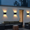 op en neer zonne-wandlamp buitendecoratie tuin binnenplaats thuis wandlamp waterdicht lichtgevend buiten