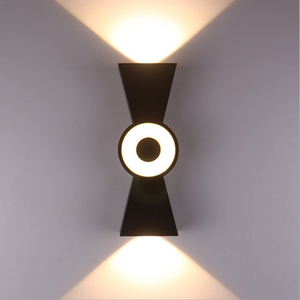 Lampen fabrikanten van buitenwandlampen Wandlamp Led Rgb met groothandelsprijs zwarte wandkandelaar voor buiten