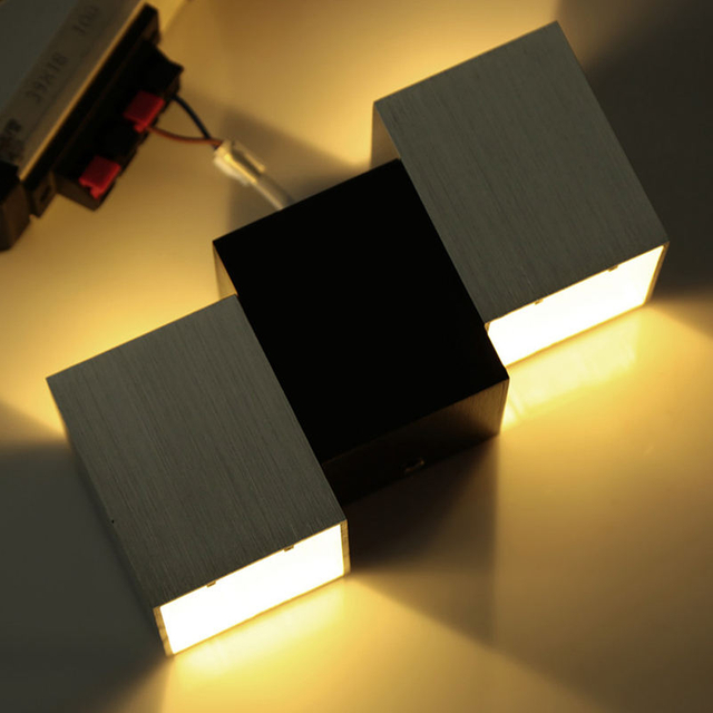 Moderne LED-licht getrapte wandlamp en decoratief binnenlicht