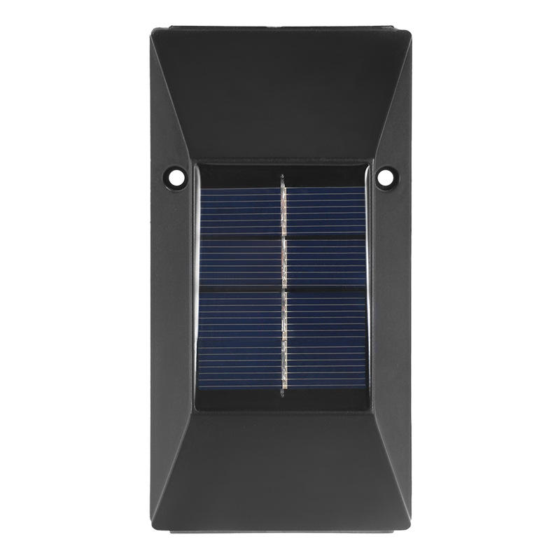 Nieuwste product Abs Indoor Hotel Decoratief Licht Buiten Ip65 Waterdichte Solar Led Wandlamp zonnepaneel Led-straatverlichting