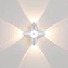 LED Outdoor Wandlamp Up Down Lichtgevende Wanddecoratie Spotlight Lotus Villa Gang Balkon Gang Achtergrond Wandlamp