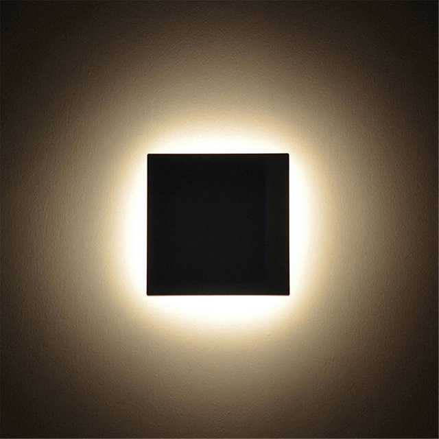 Moderne led-verlichting 150 mm Eclipse-wandlamp en decoratief nachtlampje voor binnen