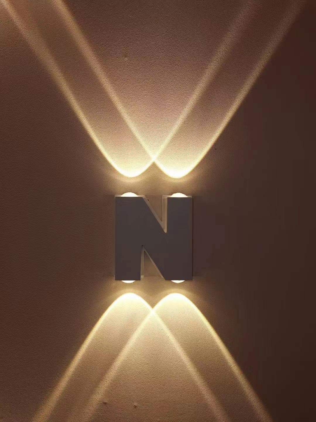 Hagood 3D Led Huisnummers Licht Buiten Waterdicht Home Hotel Deurplaten Roestvrijstalen Illumilous Sign Adres Gratis Adapter