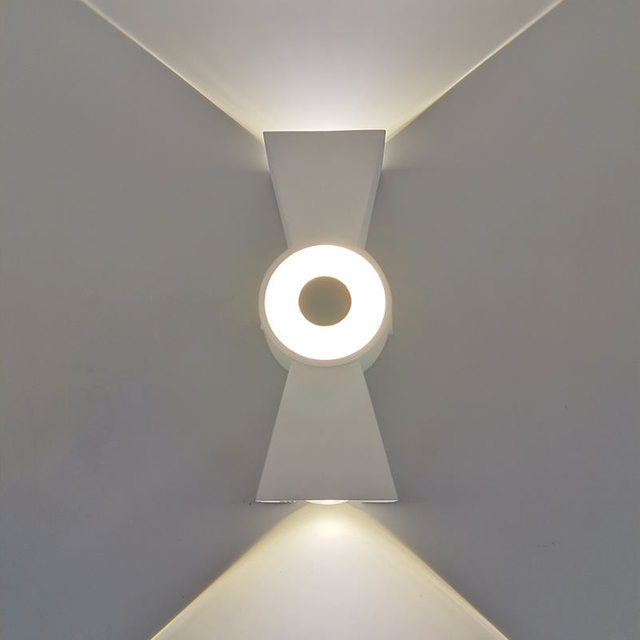 Originele fabriekszonnelamp buitenwandlampen met goedkope prijs op en neer decoratie wandlampverlichting