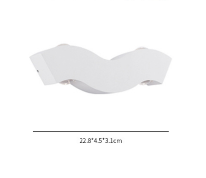 Moderne Led Wandlamp Waterdicht IP65 Up Down 4W Buitenverlichting Home Hotel Winkel Gang Veranda Blaker Wandlampen ac 220V 110V
