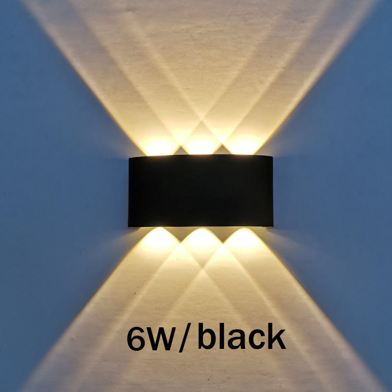 2W ~ 12W Lage Prijs Led Lamp Waterdicht IP65 Wandlamp Outdoor Binnenplaats Balkon Piazza Gate Stairway decor Led Wandlamp Blaker