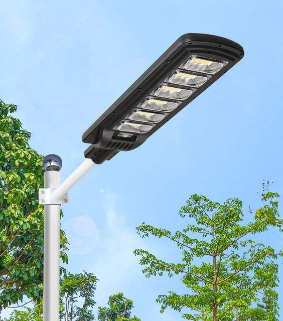 IP66 Outdoor Waterproof en Lightning Protection Solar Flood Light met anti-shedding PC Glass Frame Solar Street Light