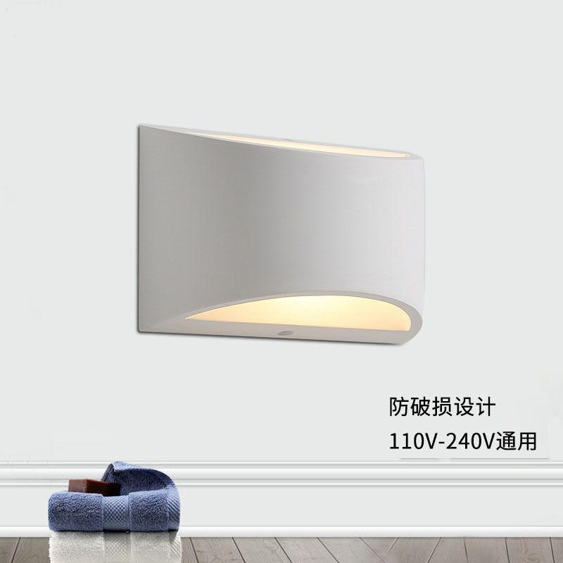 Nieuwe Opknoping Wandlamp Moderne Headboad Wandmontage Licht Geborsteld Nikkel Decor Hotel USB Wandlamp Bocht Metalen Aangepaste Lichtgevende