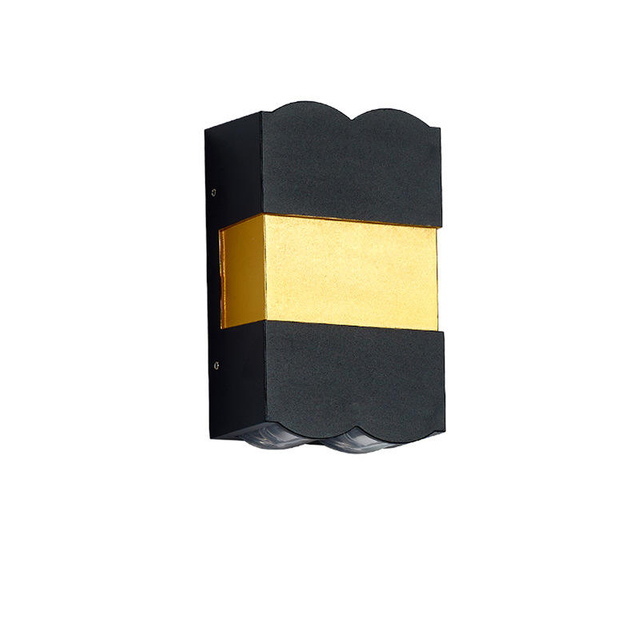 12W Up En Down Wandlampen Goud Zwart Led Aluminium Wandlamp Led Wandlamp Voor Slaapkamer Woonkamer gang Opzij Verlichting