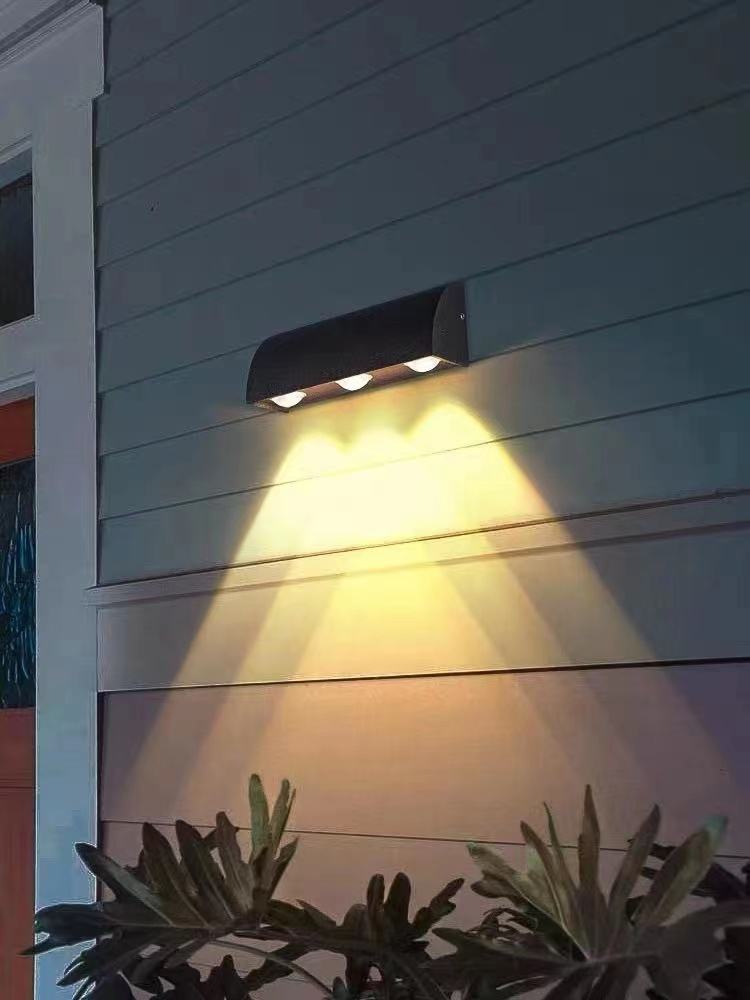 3W Moderne Eenvoudige Outdoor Waterdichte IP65 LED Wandlamp Binnenplaats Lampen Tuin Wandlamp Fabrieksprijs